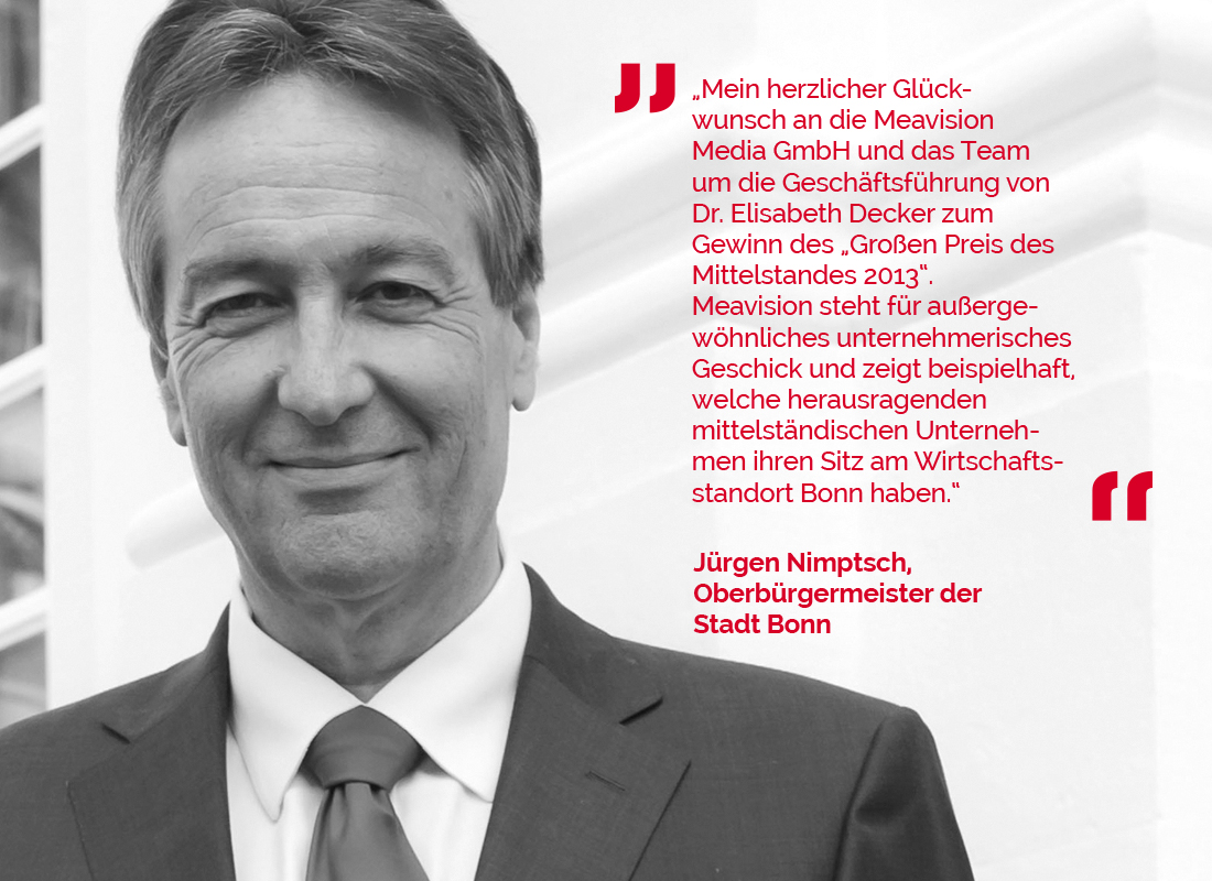 Meavision gewinnt Großen Preis des Mittelstandes